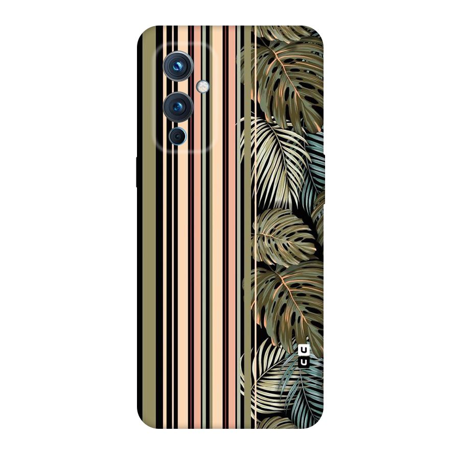Visual Art Leafs Original Polycarbonate Back Case for OnePlus 9