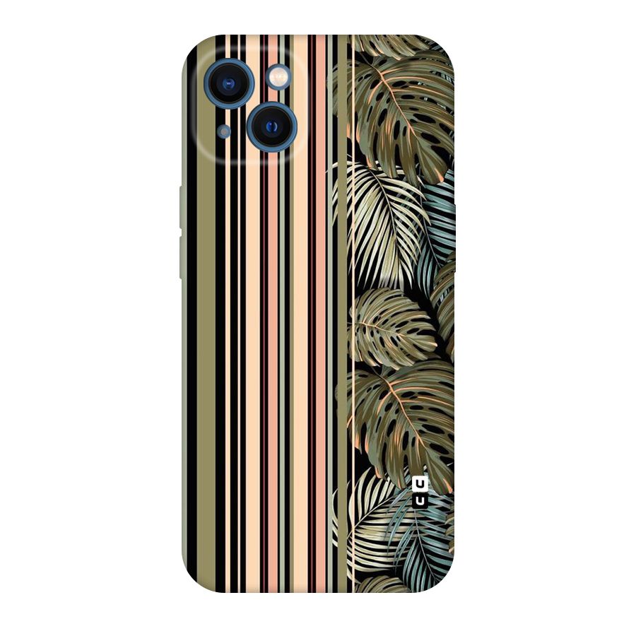 Visual Art Leafs Original Polycarbonate Back Case for iPhone 13