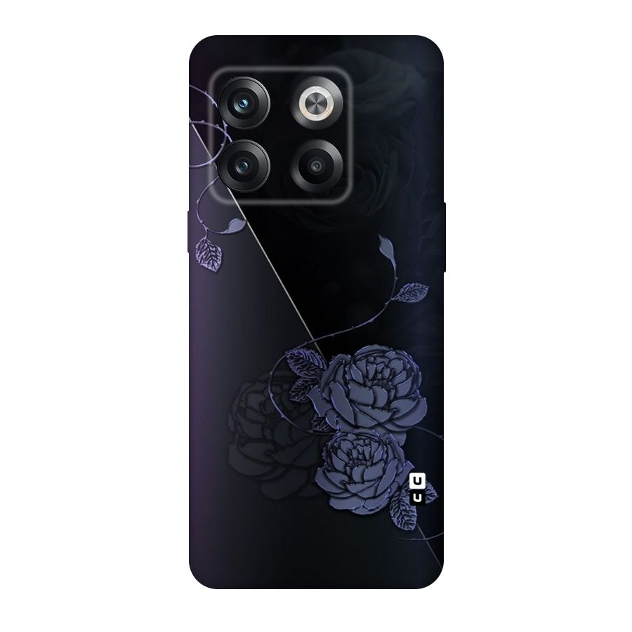 Voilet Floral Design Original Polycarbonate Back Case for OnePlus 10T