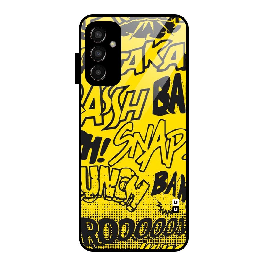 Vroom Snap Glass Back Case for Galaxy F13