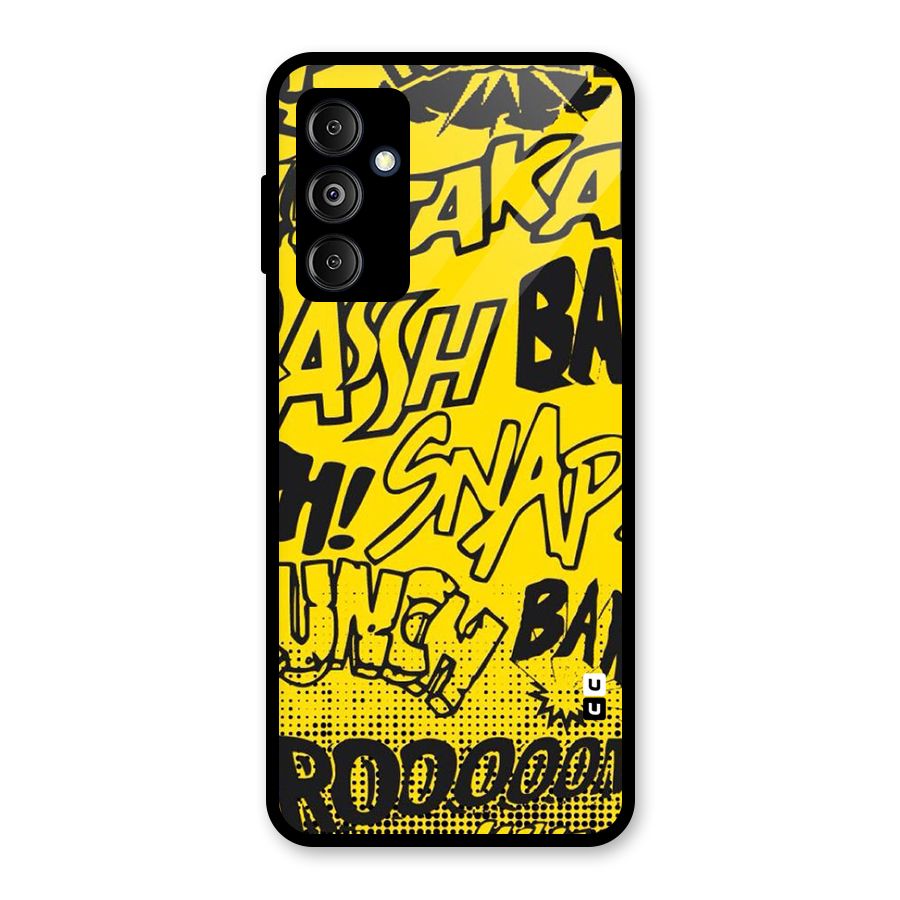 Vroom Snap Glass Back Case for Galaxy M14 5G