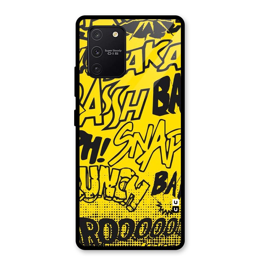 Vroom Snap Glass Back Case for Galaxy S10 Lite