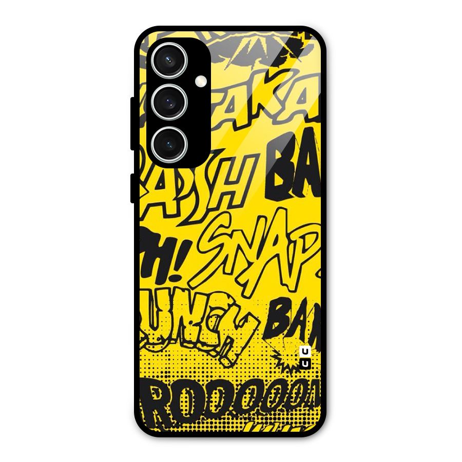 Vroom Snap Glass Back Case for Galaxy S23 FE