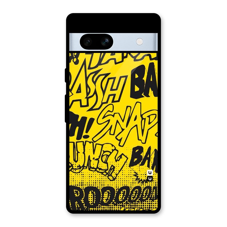 Vroom Snap Glass Back Case for Google Pixel 7a