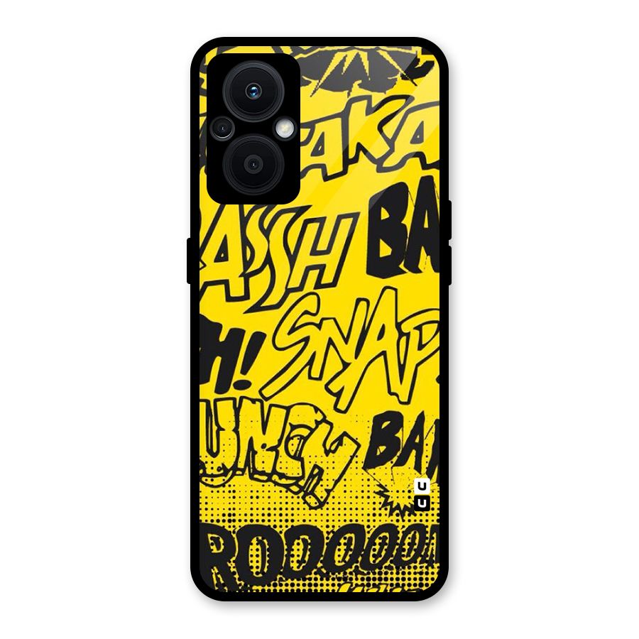 Vroom Snap Glass Back Case for Oppo F21s Pro 5G