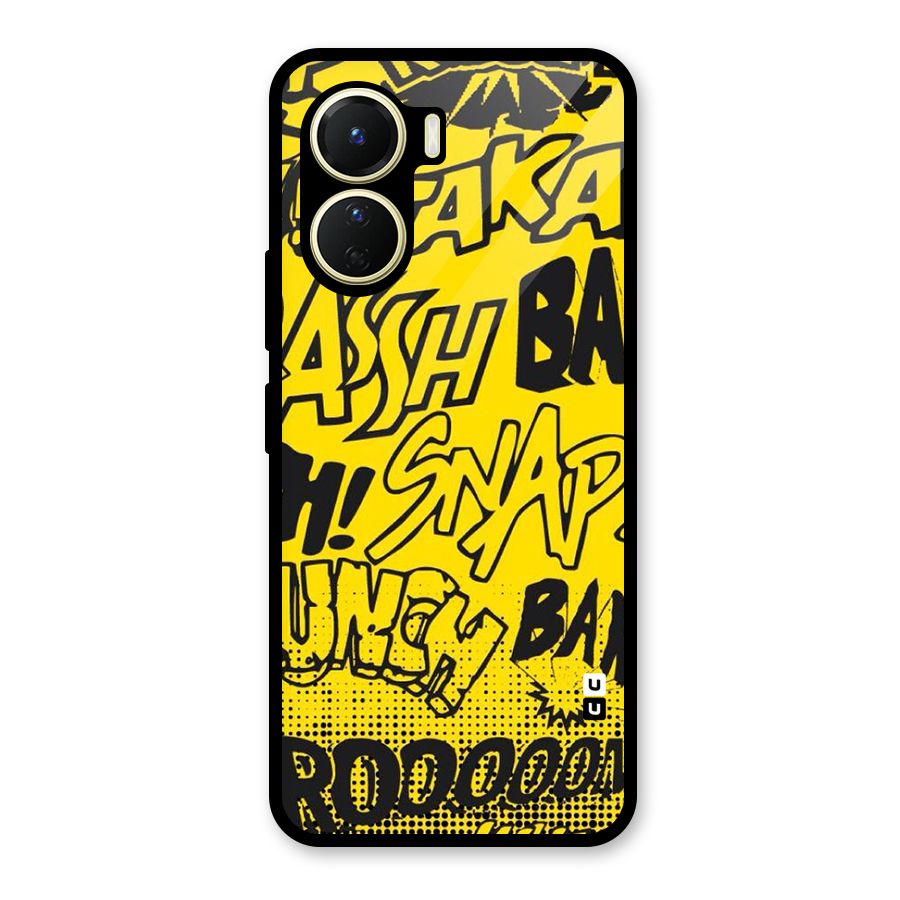 Vroom Snap Glass Back Case for Vivo Y16