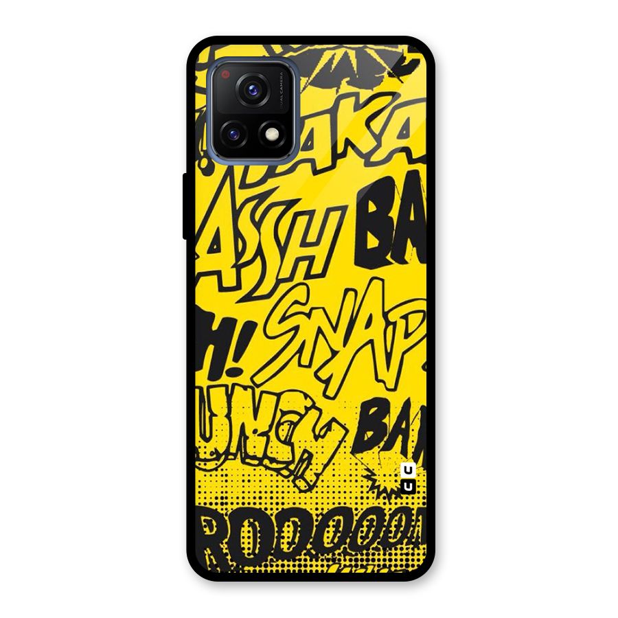 Vroom Snap Glass Back Case for Vivo Y72 5G