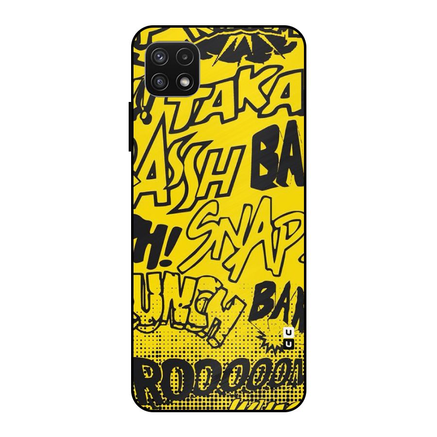 Vroom Snap Metal Back Case for Galaxy A22 5G