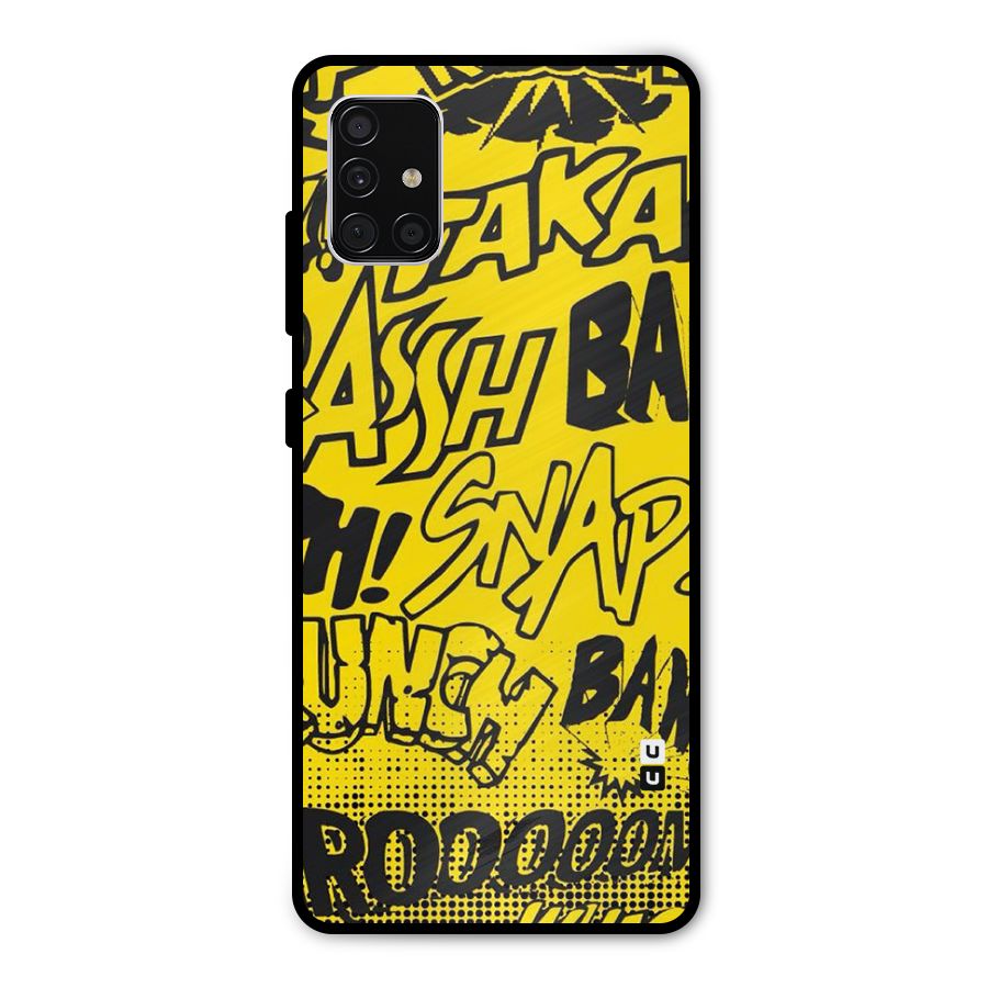 Vroom Snap Metal Back Case for Galaxy A51