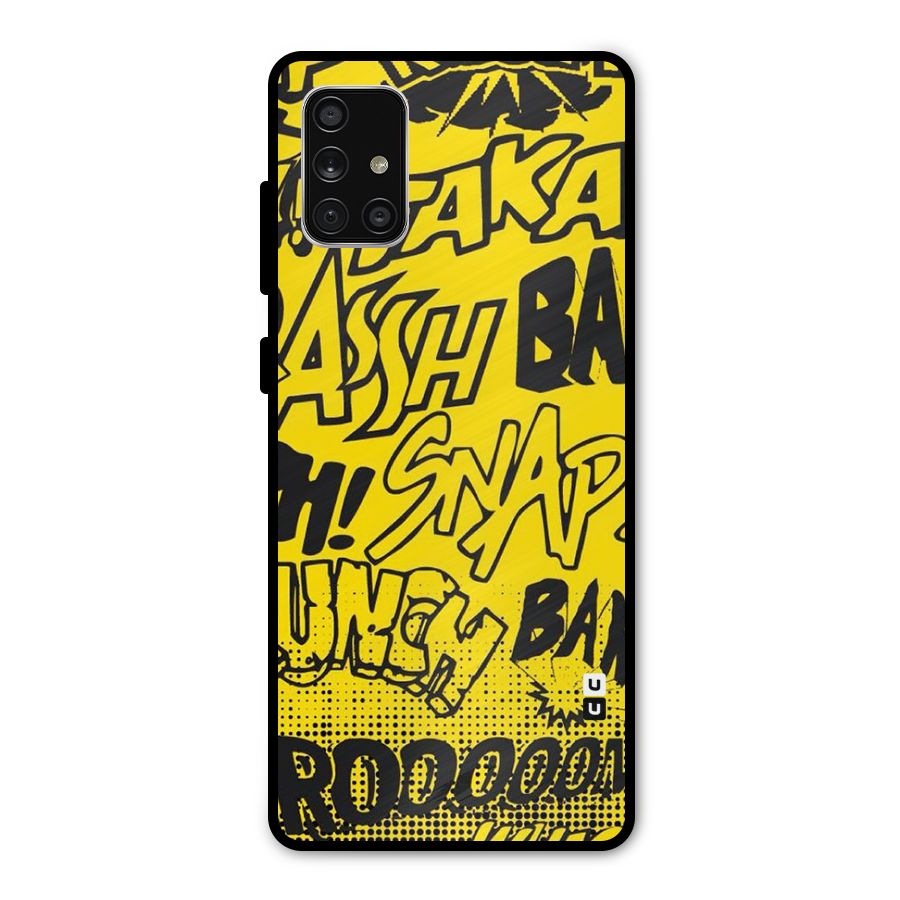 Vroom Snap Metal Back Case for Galaxy A71