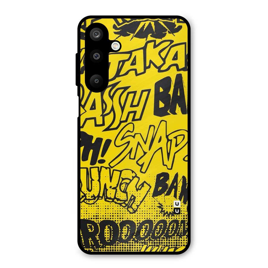 Vroom Snap Metal Back Case for Galaxy M16