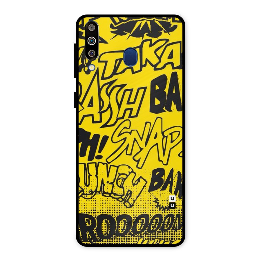 Vroom Snap Metal Back Case for Galaxy M30