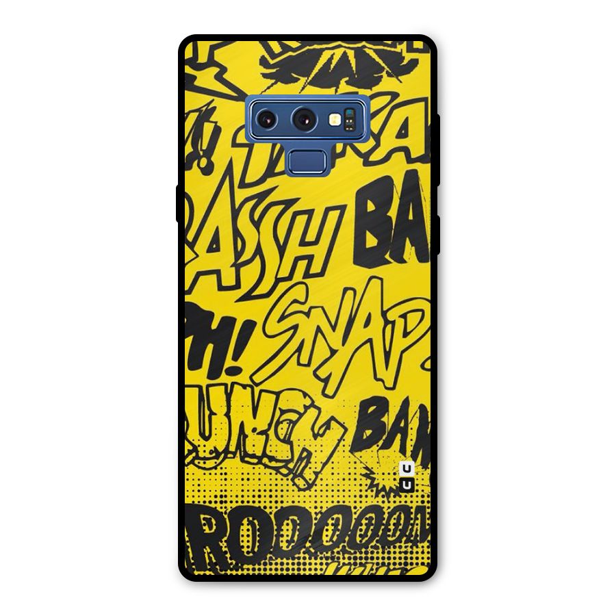 Vroom Snap Metal Back Case for Galaxy Note 9