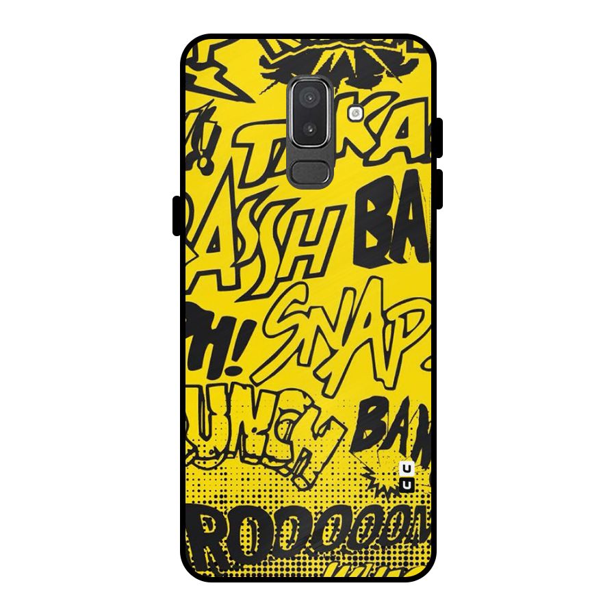 Vroom Snap Metal Back Case for Galaxy On8 (2018)