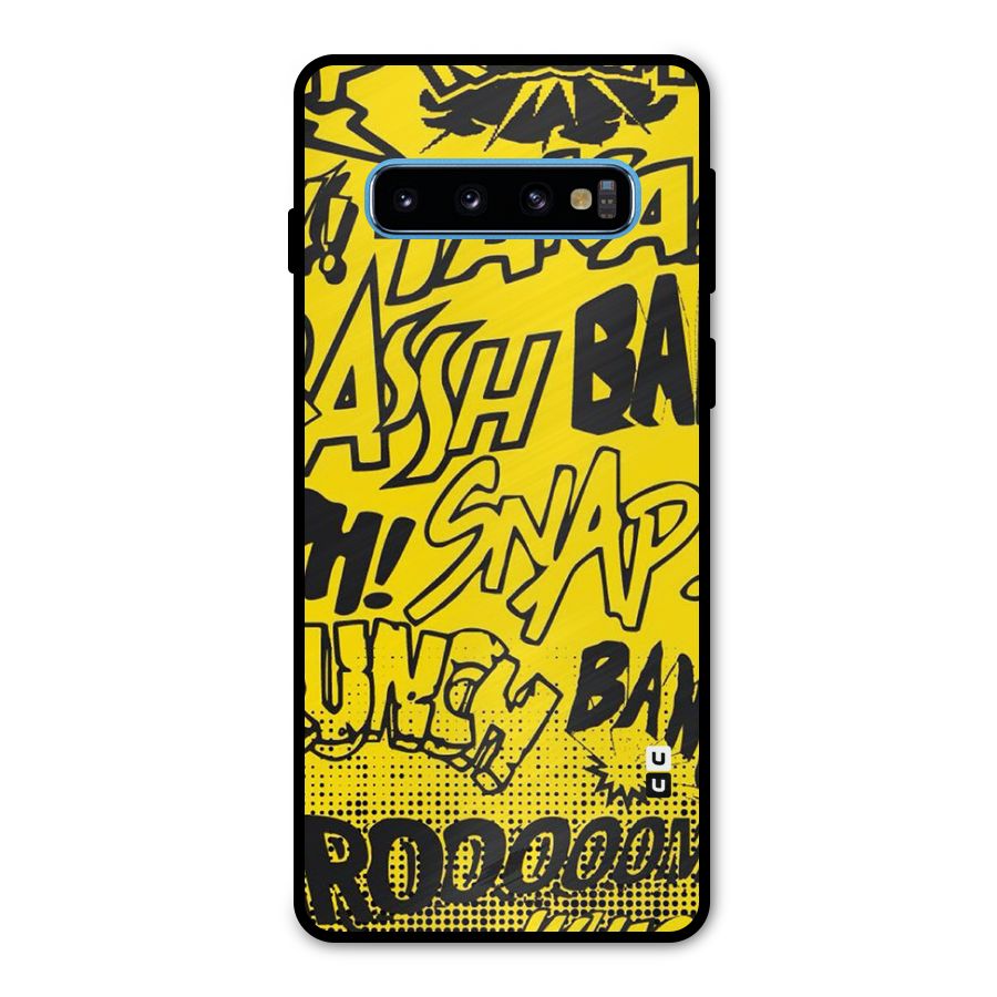 Vroom Snap Metal Back Case for Galaxy S10