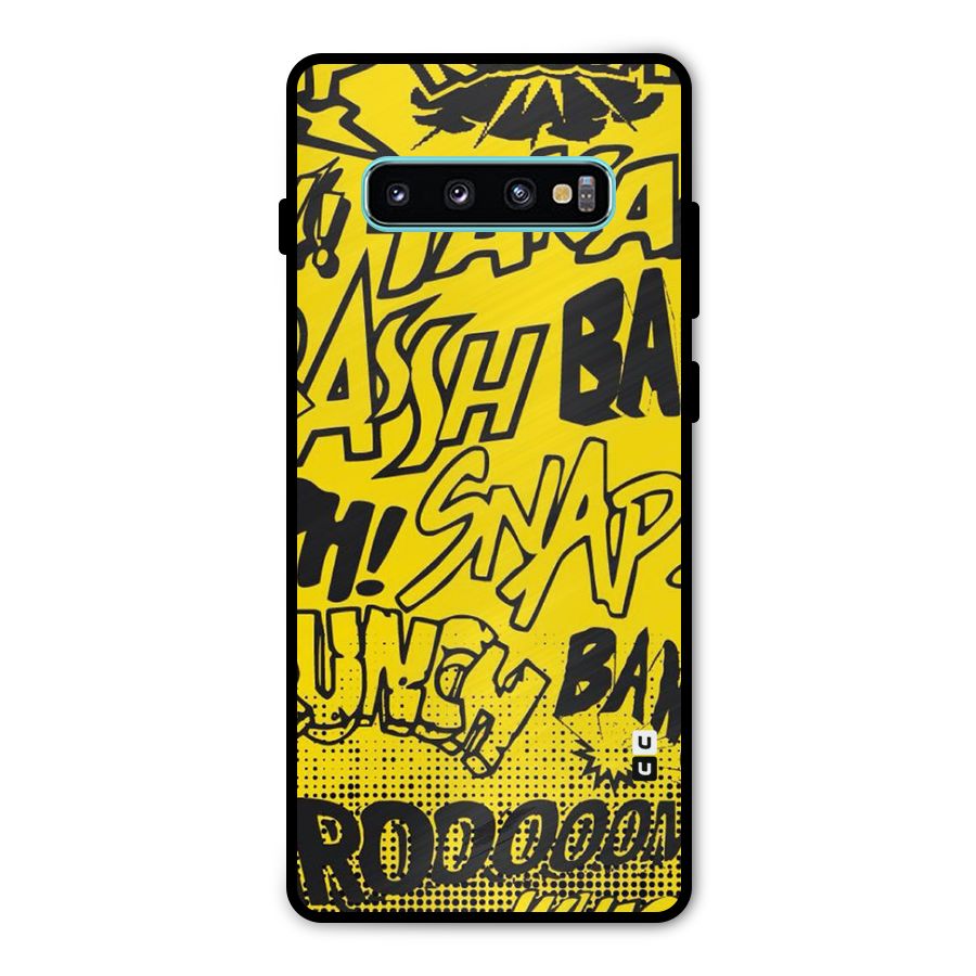Vroom Snap Metal Back Case for Galaxy S10 Plus