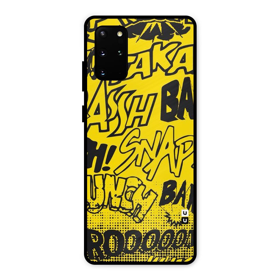 Vroom Snap Metal Back Case for Galaxy S20 Plus