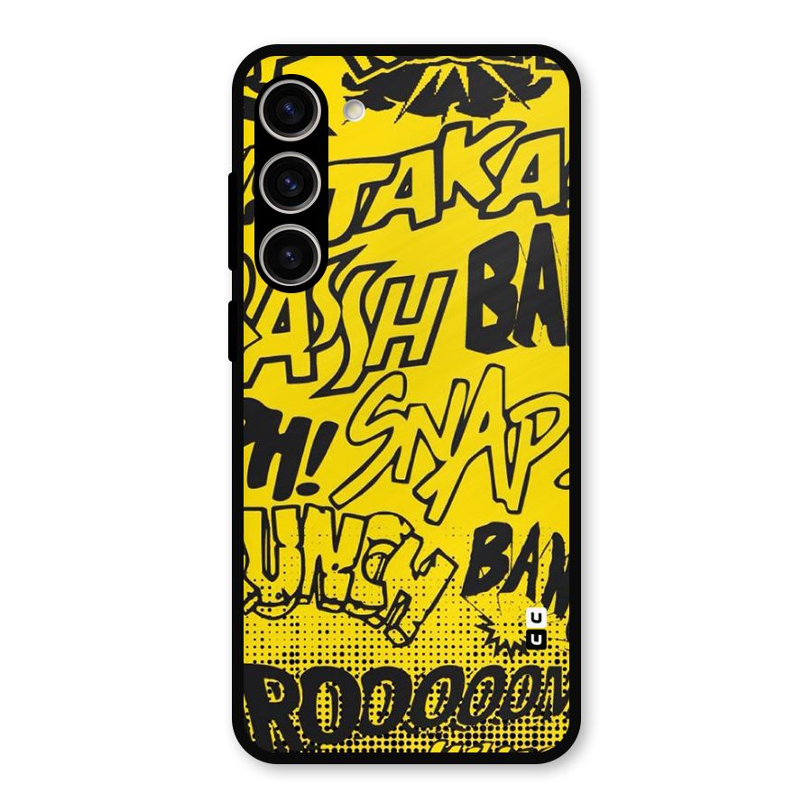 Vroom Snap Metal Back Case for Galaxy S23 Plus