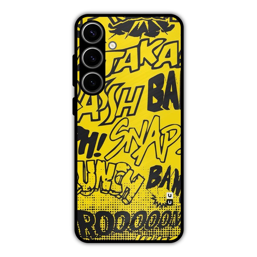 Vroom Snap Metal Back Case for Galaxy S24 Plus