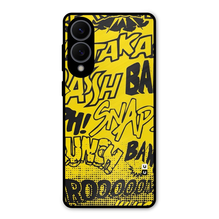 Vroom Snap Metal Back Case for Galaxy S25 Edge