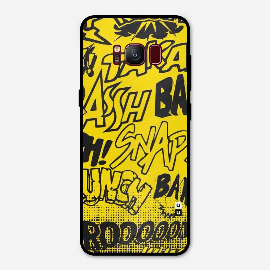 Vroom Snap Metal Back Case for Galaxy S8