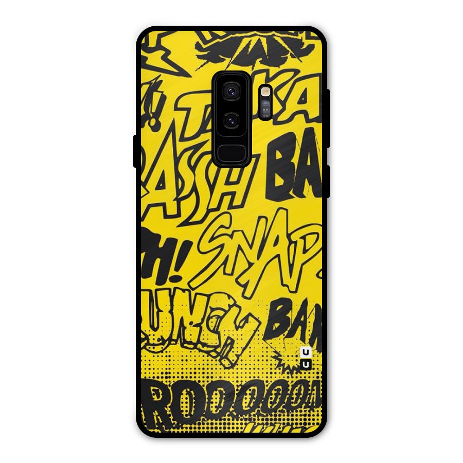 Vroom Snap Metal Back Case for Galaxy S9 Plus