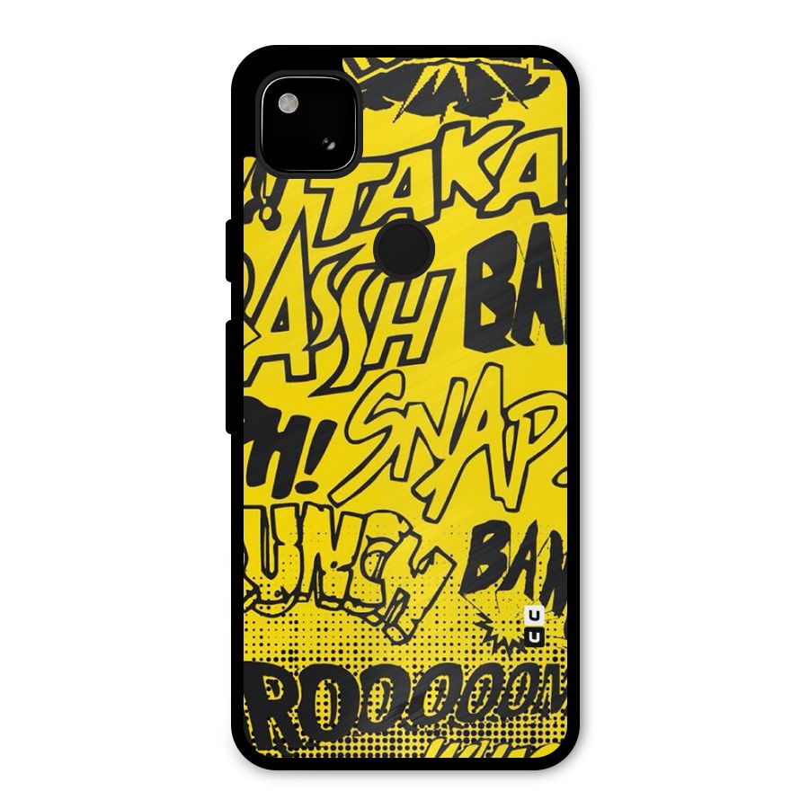 Vroom Snap Metal Back Case for Google Pixel 4a