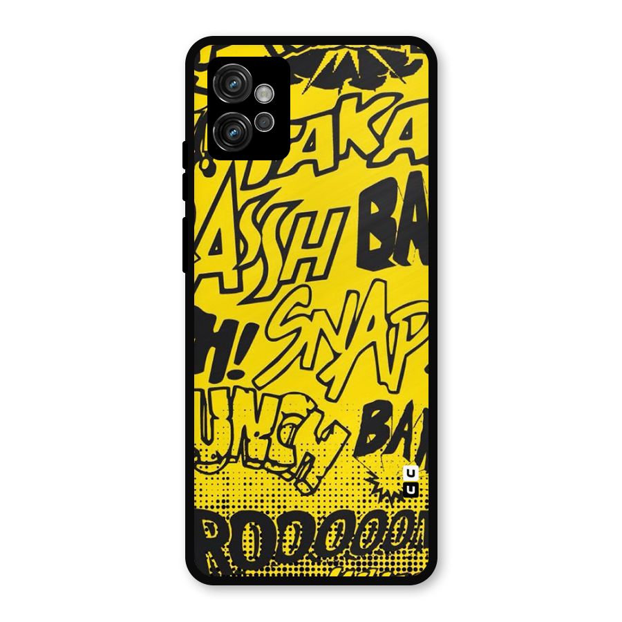 Vroom Snap Metal Back Case for Moto G32