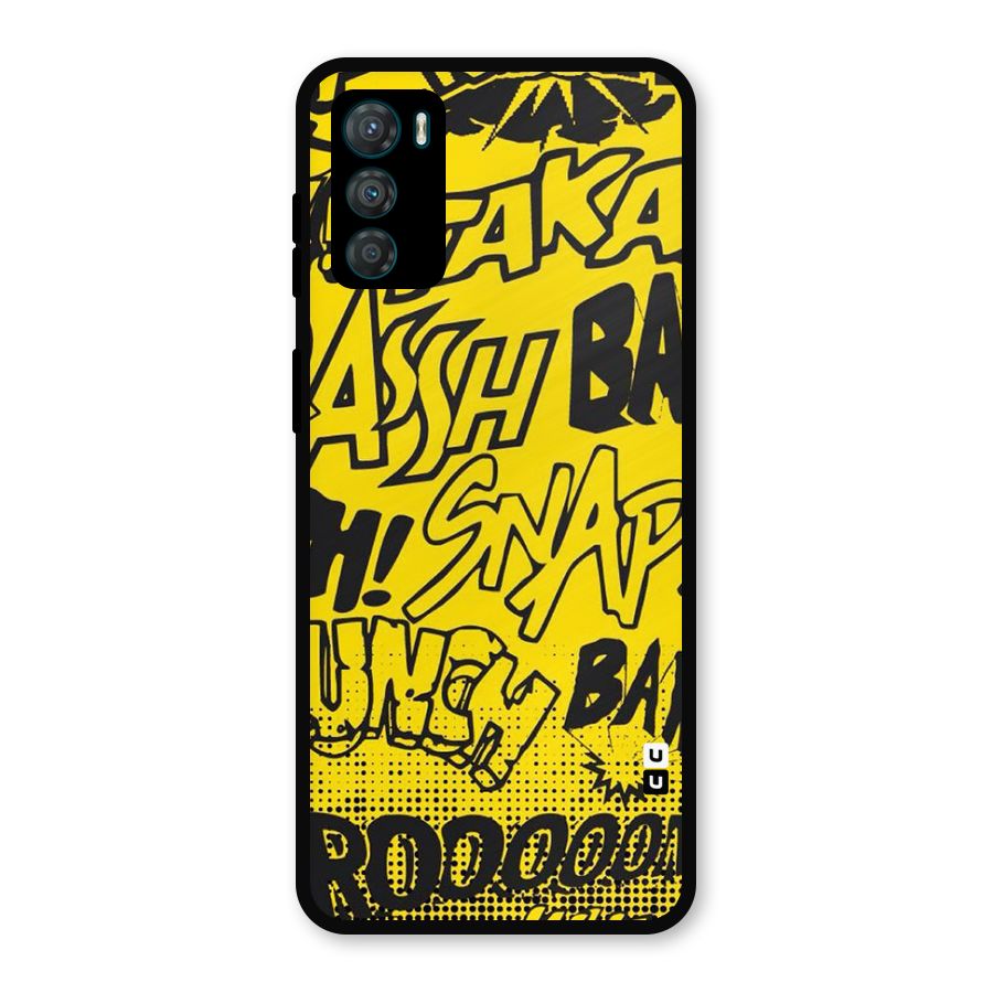 Vroom Snap Metal Back Case for Moto G42
