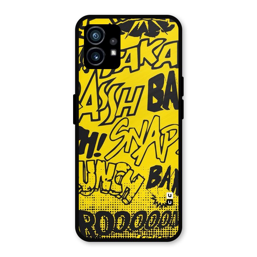 Vroom Snap Metal Back Case for Nothing Phone 1
