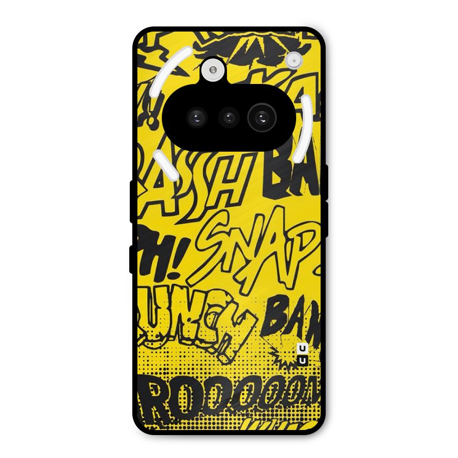Vroom Snap Metal Back Case for Nothing Phone 3a