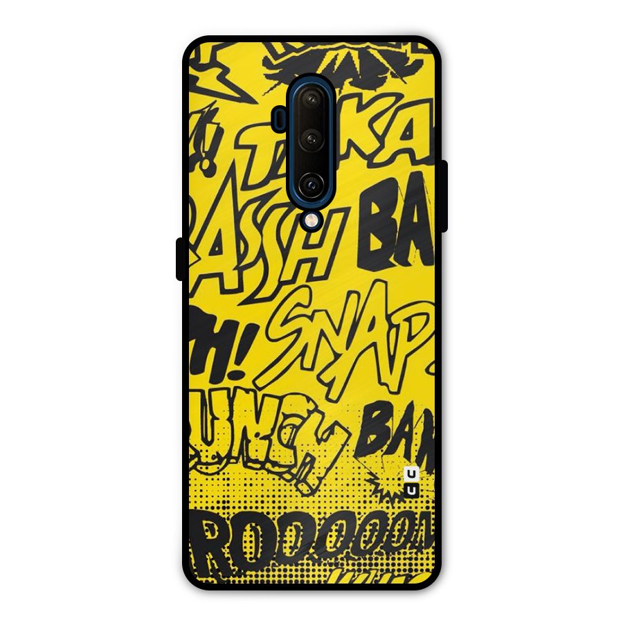 Vroom Snap Metal Back Case for OnePlus 7T Pro