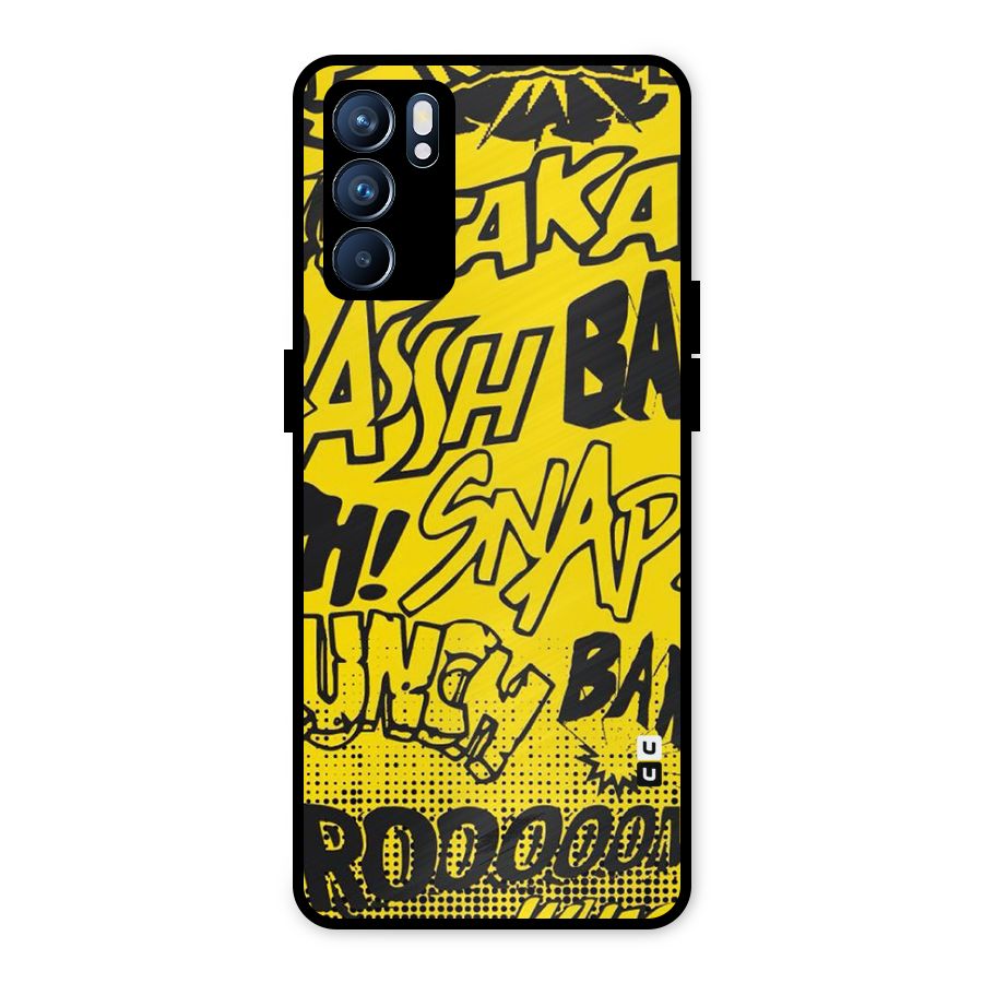 Vroom Snap Metal Back Case for Oppo Reno6 5G