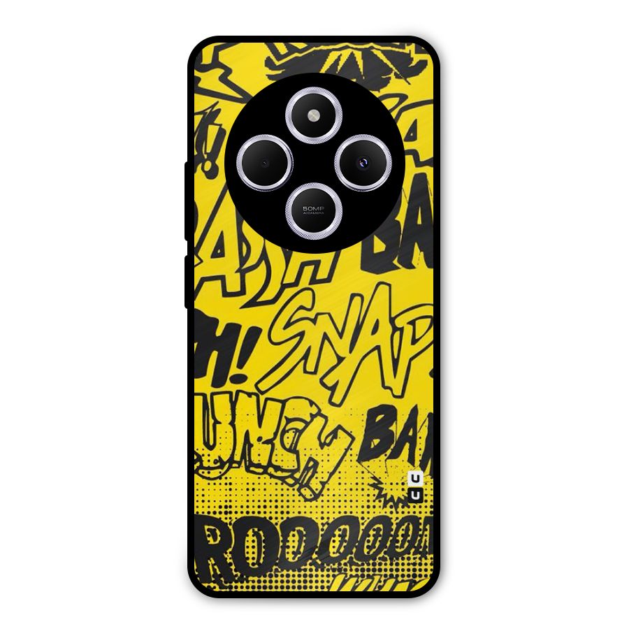 Vroom Snap Metal Back Case for Poco C75 5G