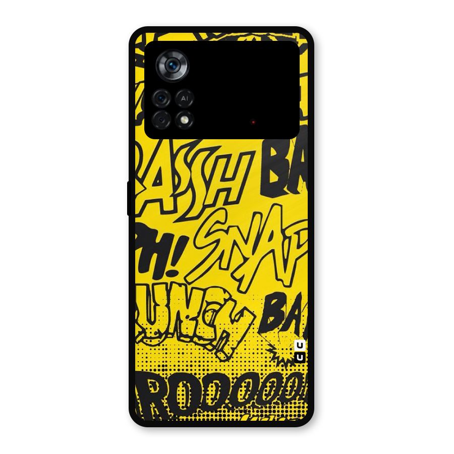 Vroom Snap Metal Back Case for Poco X4 Pro 5G
