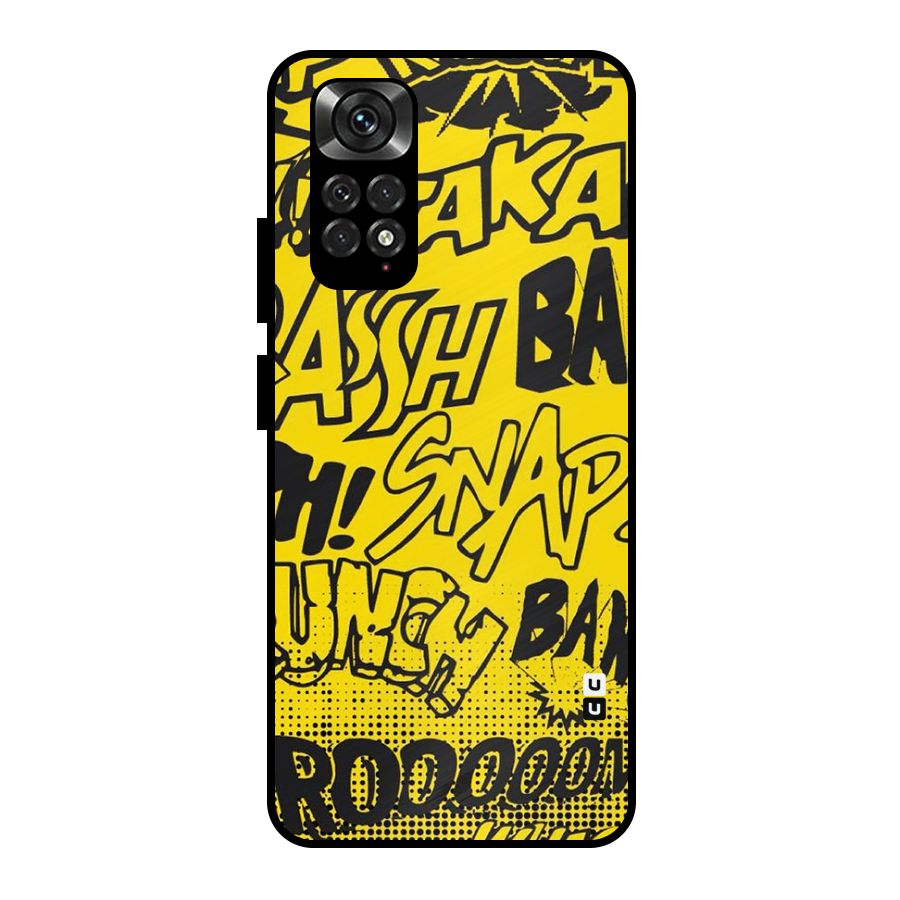 Vroom Snap Metal Back Case for Redmi Note 11 Pro Plus 5G