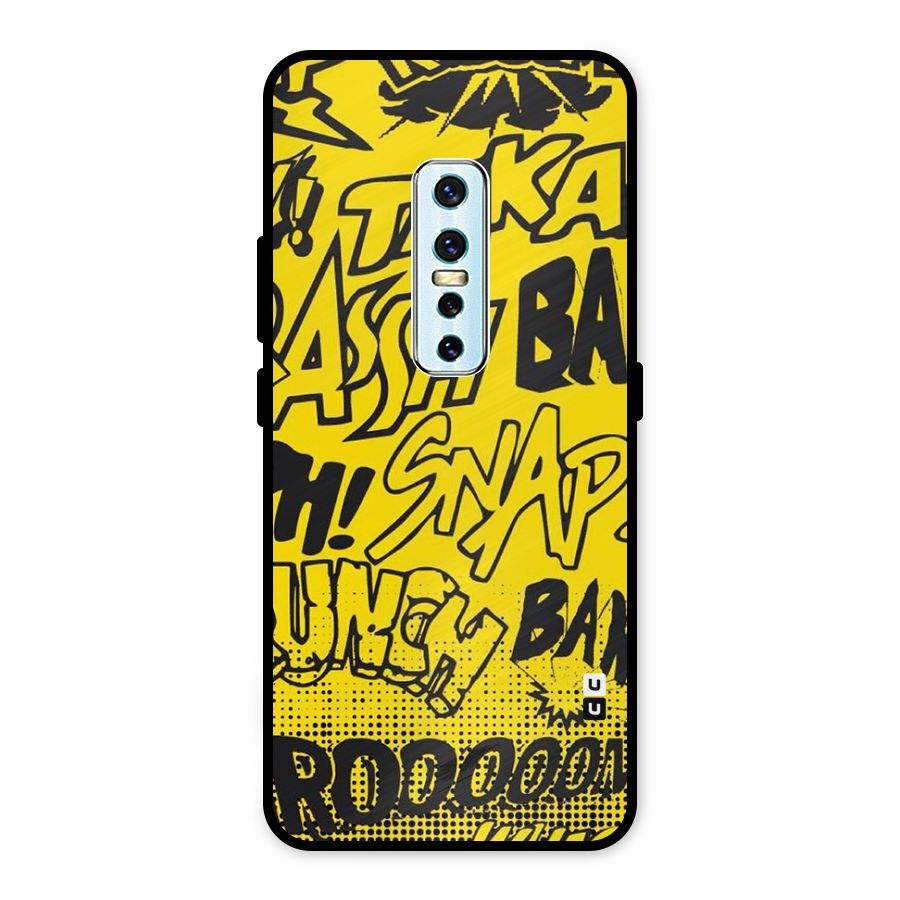 Vroom Snap Metal Back Case for Vivo V17 Pro