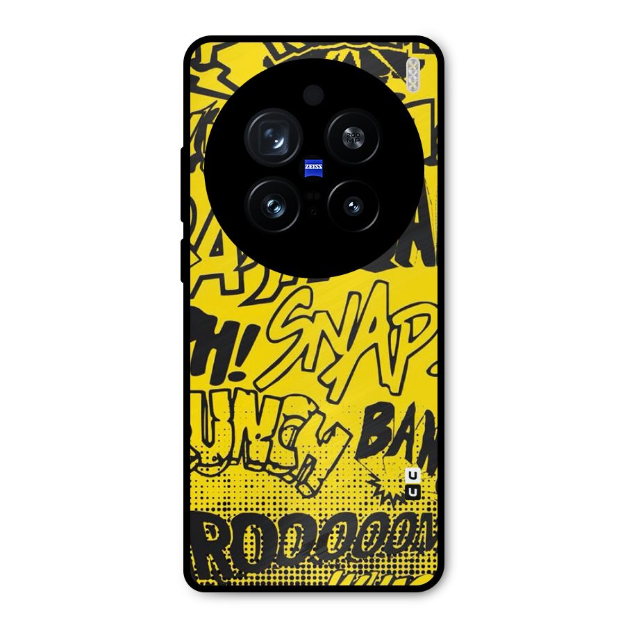 Vroom Snap Metal Back Case for Vivo X200 Pro
