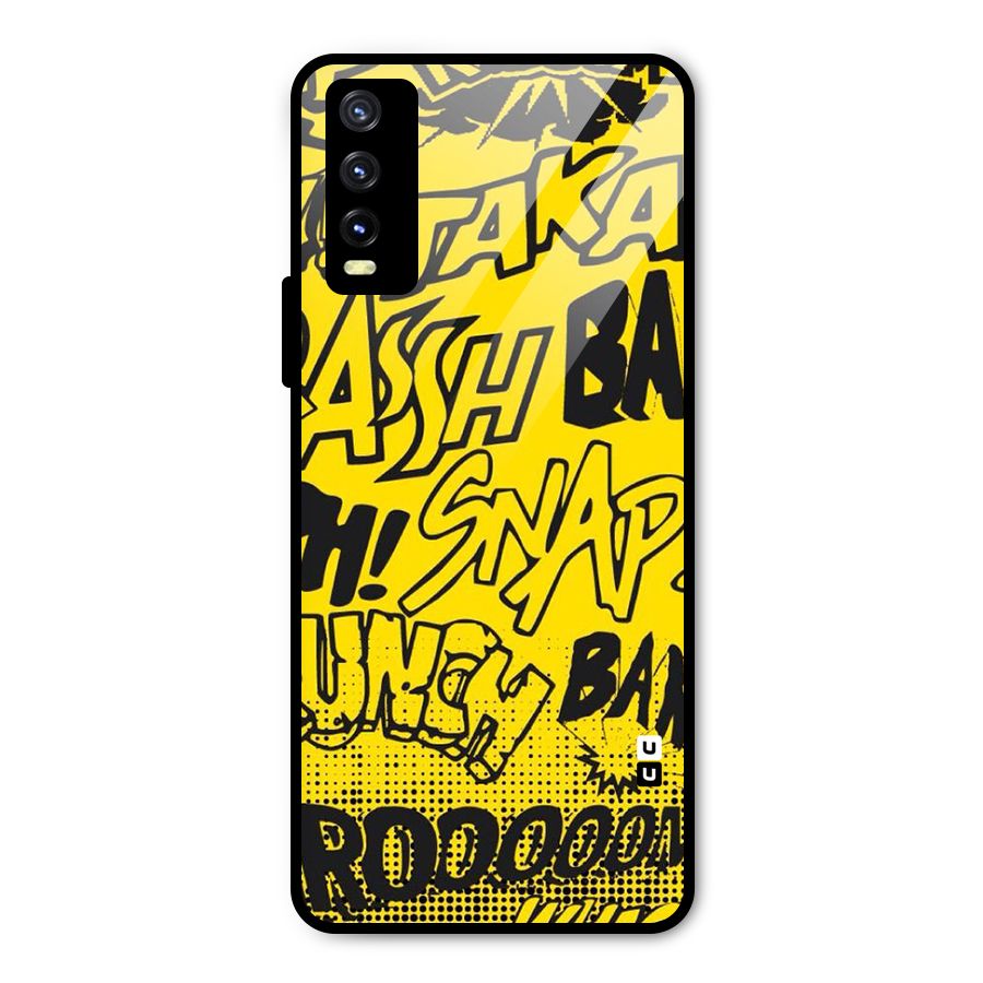 Vroom Snap Metal Back Case for Vivo Y20