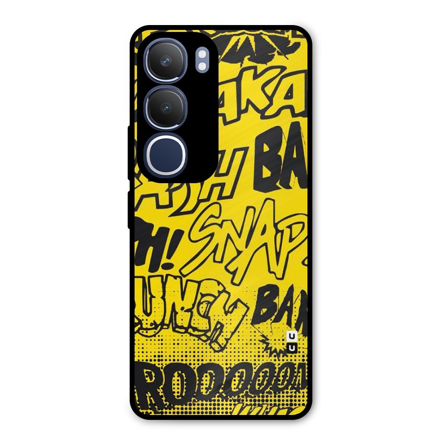 Vroom Snap Metal Back Case for Vivo Y29