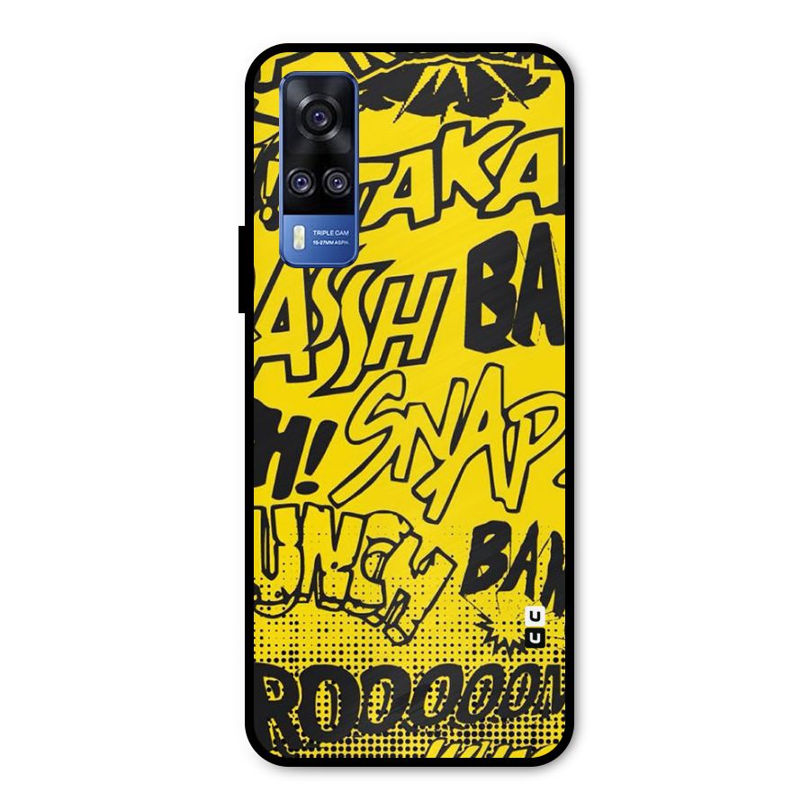 Vroom Snap Metal Back Case for Vivo Y31