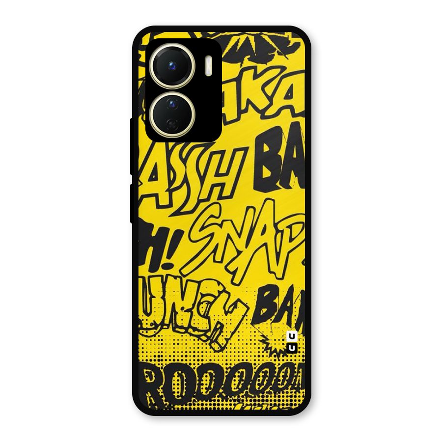 Vroom Snap Metal Back Case for Vivo Y56