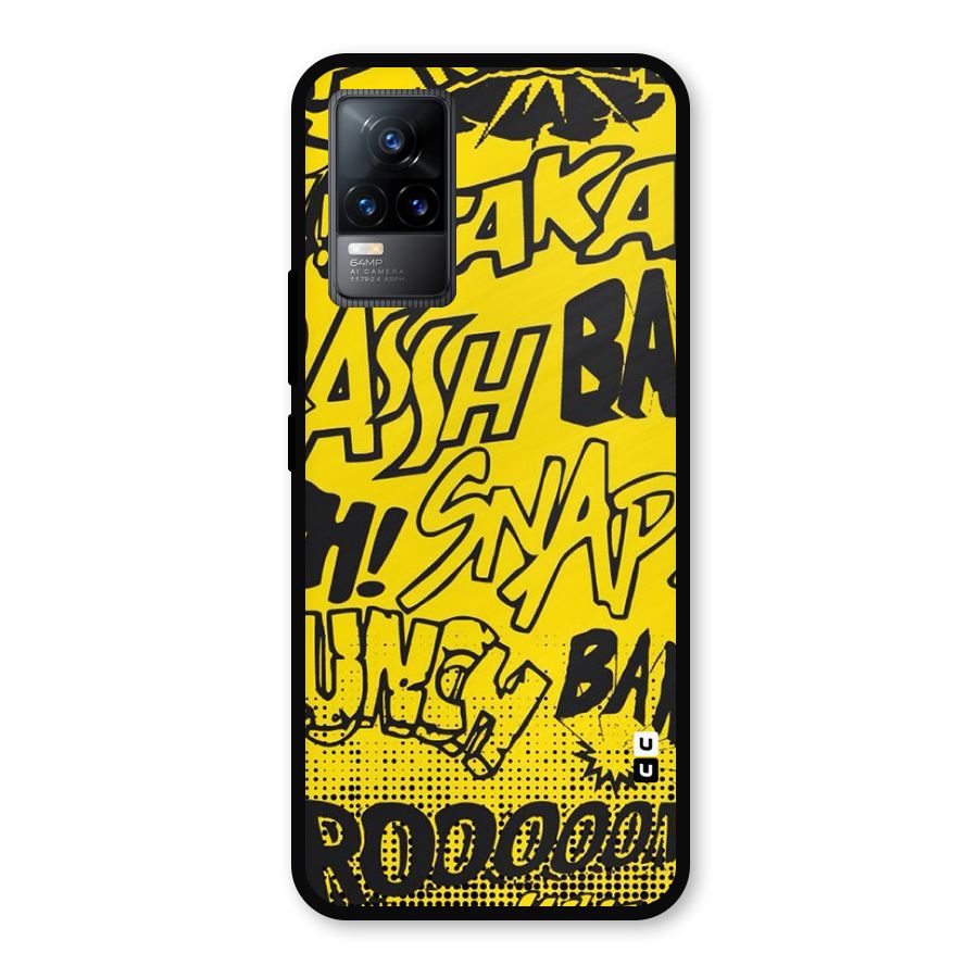 Vroom Snap Metal Back Case for Vivo Y73
