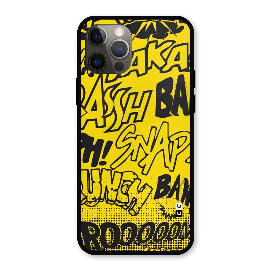 Vroom Snap Metal Back Case for iPhone 12 Pro