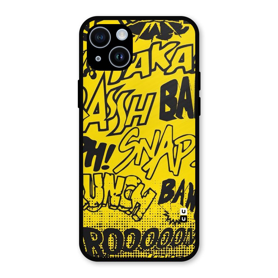 Vroom Snap Metal Back Case for iPhone 14