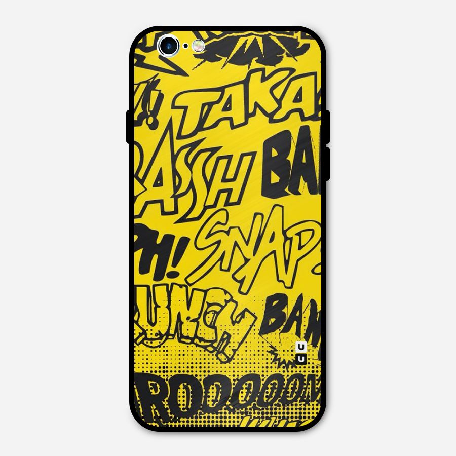 Vroom Snap Metal Back Case for iPhone 6 6s