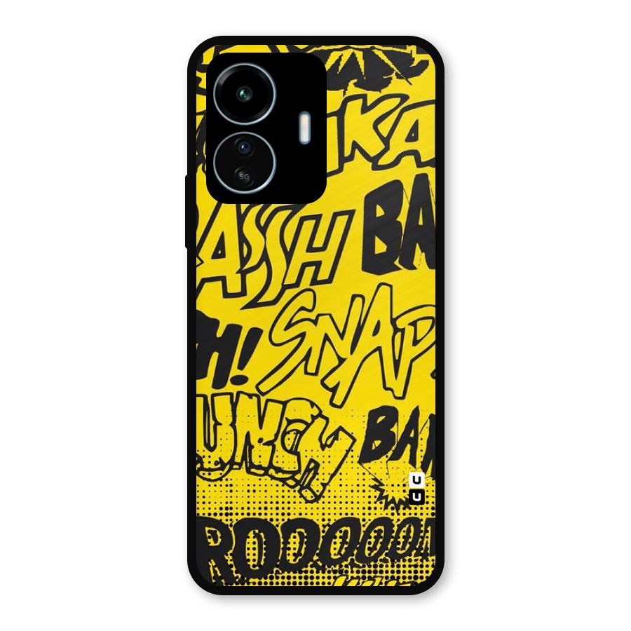 Vroom Snap Metal Back Case for vivo iQOO Z6 Lite 5G