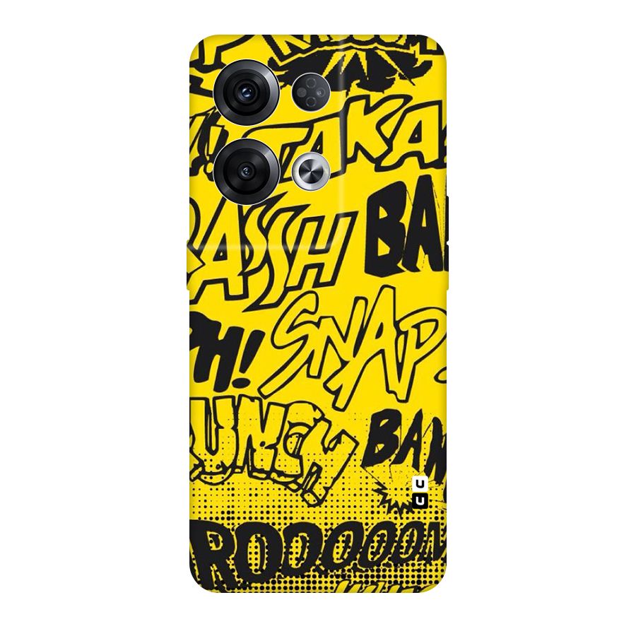 Vroom Snap Original Polycarbonate Back Case for Oppo Reno8 Pro 5G