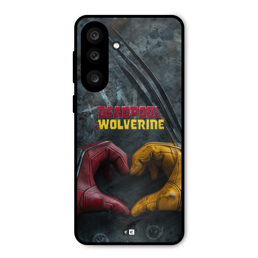 Wade Love Logan Metal Back Case for Galaxy M56