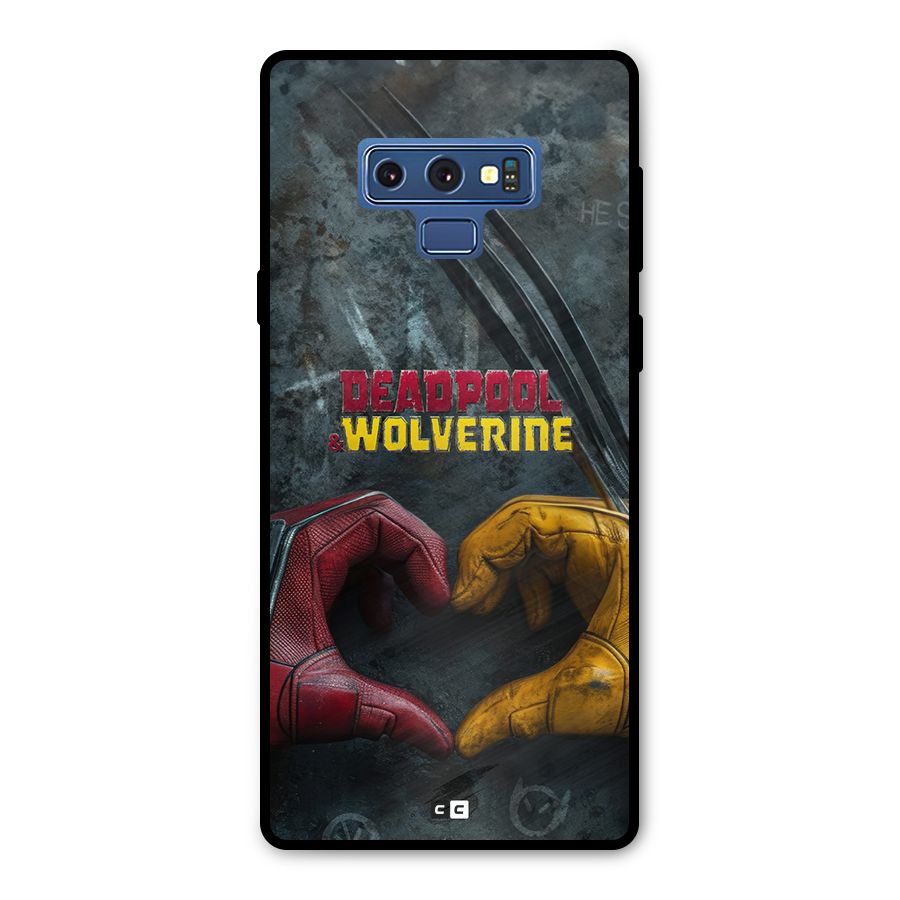 Wade Love Logan Metal Back Case for Galaxy Note 9